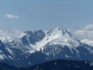 Hoher Ziegspitz mountain tour, Bavaria, Germany