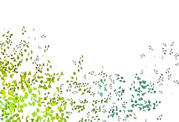 Light Blue, Yellow vector pattern with chaotic shapes.