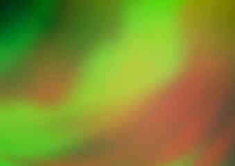 Light Green, Yellow vector blur pattern.