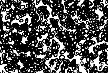 Obraz na płótnie Canvas Black and white vector cover with spots.