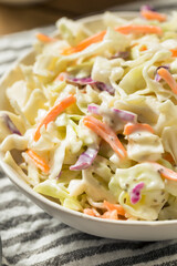 Homemade Creamy Cabbage Coleslaw
