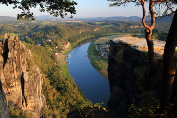 view of the elbe river