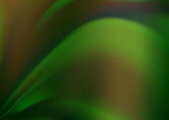 Light Green vector abstract blurred pattern.