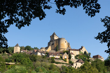 Fototapeta na wymiar Village de Castelnaud-la-Chapelle en Dordogne