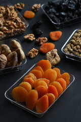 Dried fruits and walnuts