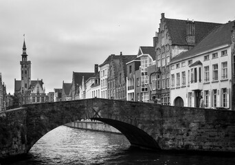 old bridge over the river brujas