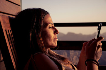 Relaxing on the Gran Canaria Mountains