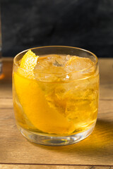 Boozy Refreshing Rusty Nail Cocktail