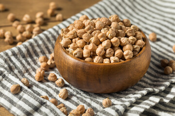 Dry Organic Chickpea Garbanzo Beans