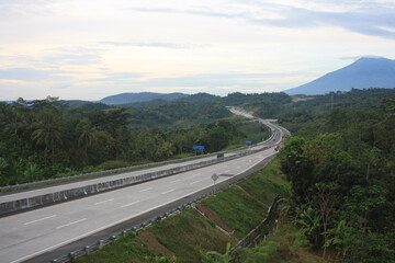 highroad in mountains