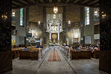 wnętrze kościoła, interior of the church © Krzysztof