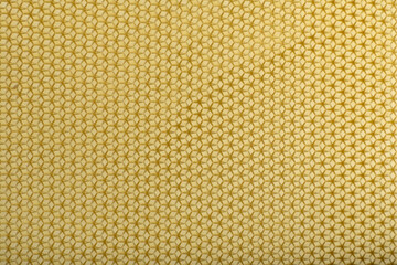 Yellow Honeycomb Seamless texture. Geometric abstract background. Template.