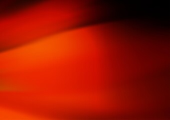 Dark Orange vector glossy abstract background.