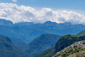 landscape in the mountains