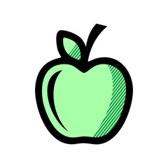 apple icon. Element of ecology collection for mobile concept and web apps icon.