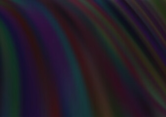 Dark Silver, Gray vector template with lines, ovals.