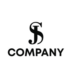 letter SJ logo