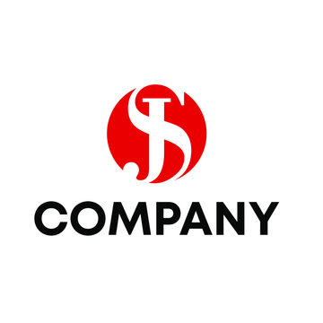 letter SJ logo