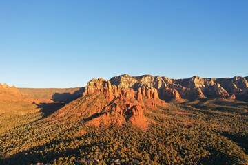 Naklejka premium Cathedral Rock in Sedona, Arizona at Sunset