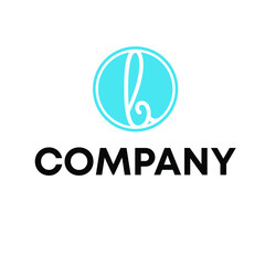 Fototapeta premium letter B logo