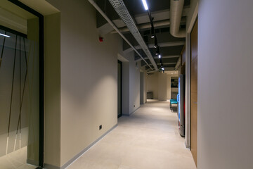 Interior of a hotel wellness fitness center