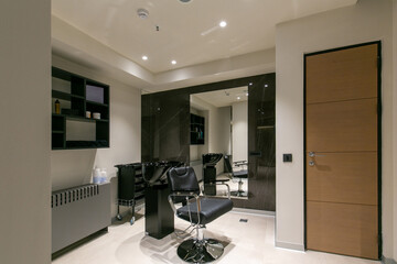 Interior of a hotel wellness fitness center