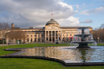 Fototapeta premium Wiesbaden, Schönheit und Kultur in Deutschland