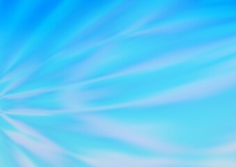 Light BLUE vector blurred shine abstract background.