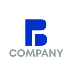 letter BP logo