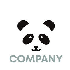 Fototapeta premium panda logo 