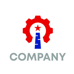 American Factory Logo Design 