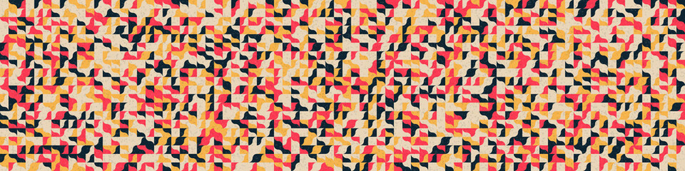 Abstract Geometric Pattern generative computational art illustration