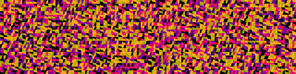 Abstract Geometric Pattern generative computational art illustration