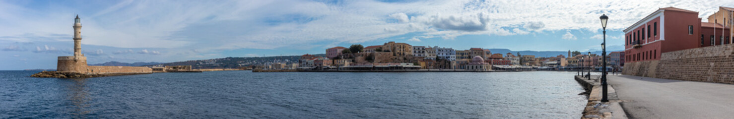 Old Venetian Harbour of Chania, Crete, Greece