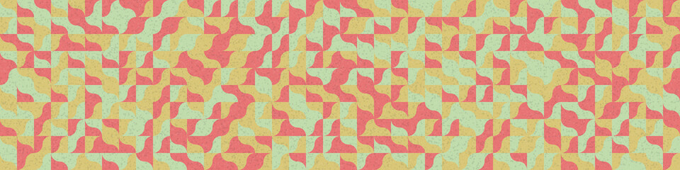 Abstract Geometric Pattern generative computational art illustration