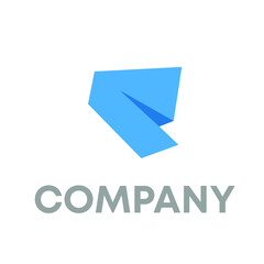 Modern creative P Logo Design and template	