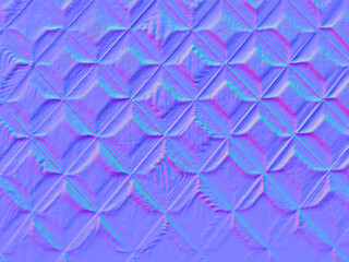 Texture of squares in normal map