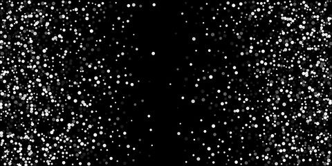 Silver glitter confetti.