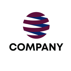 abstract circle logo