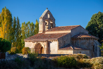Fototapeta premium Romanesque church, Palencia. Spain