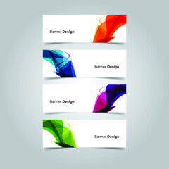Vector Abstract banner web template