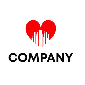 Heart City Logo Design