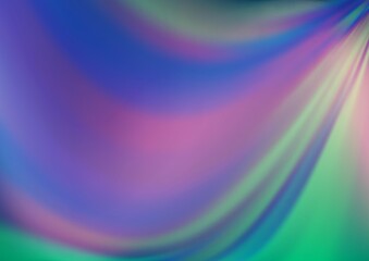 Light BLUE vector blur pattern.