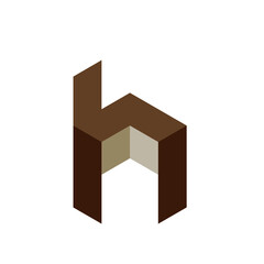 H logo