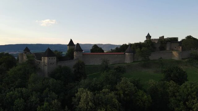 Helfstyn castle in the Czech Republic