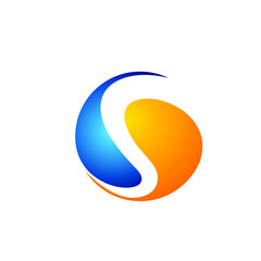 letter S modern logo