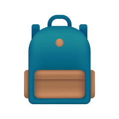 illustration cartoon backpack image flat