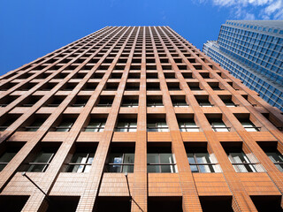 東京都　丸の内のオフィスビル街