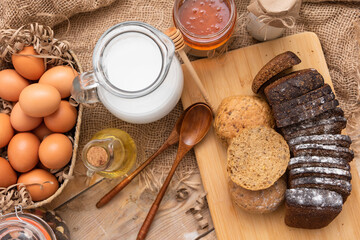 Delicious homemade cakes made from natural products.