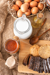 Delicious homemade cakes made from natural products.